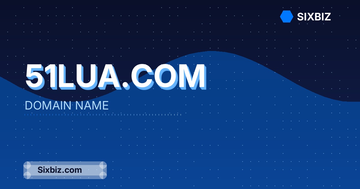 51lua.com - Premium Domain Name For Sale