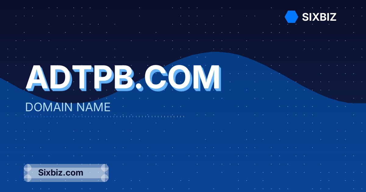 Adtpb.com - Premium Domain Name For Sale