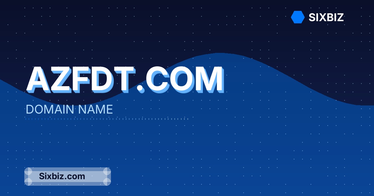 Azfdt.com - Premium Domain Name For Sale