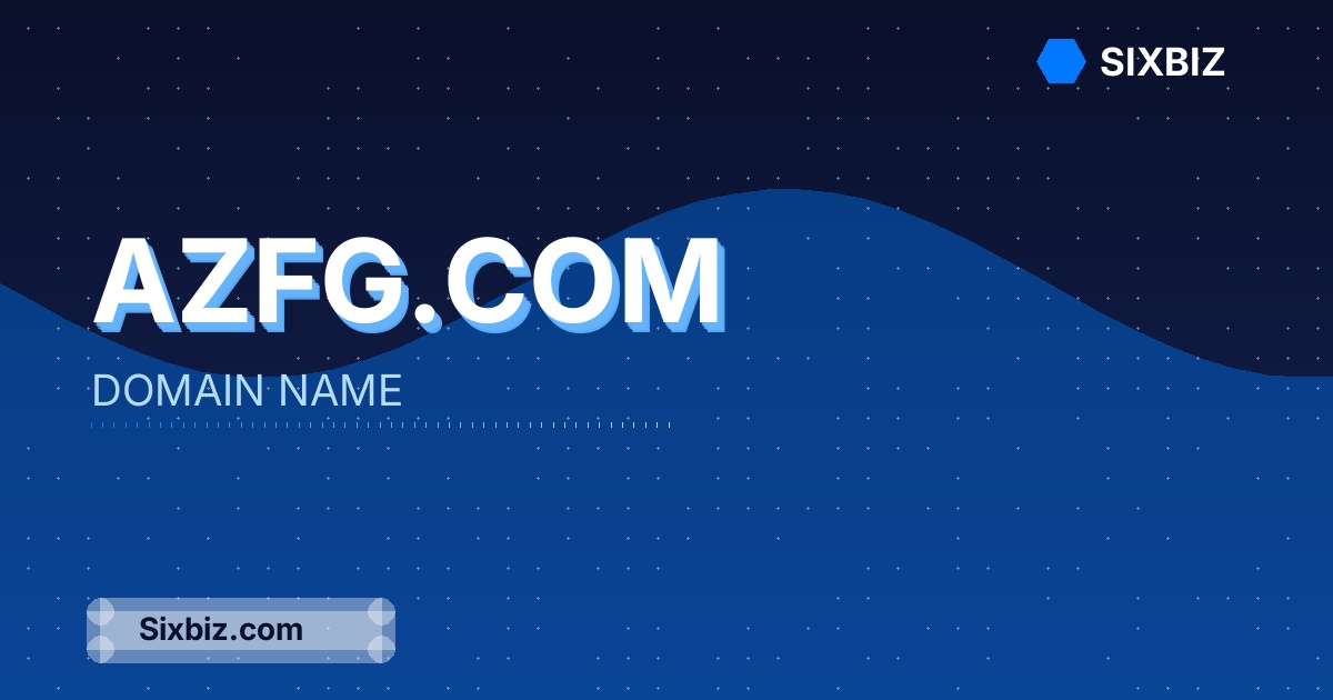 Azfg.com - Premium Domain Name For Sale