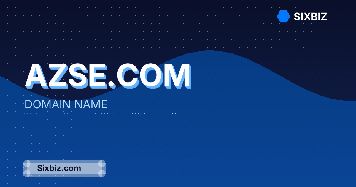 Azse.com - Premium Domain Name For Sale