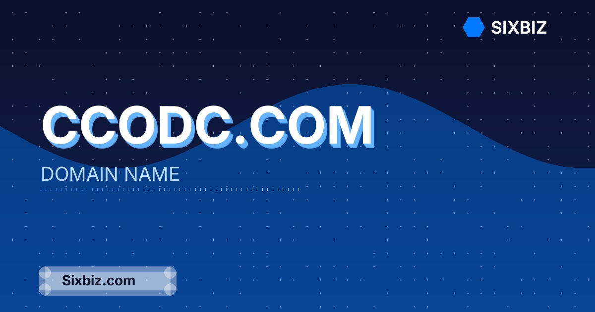 Ccodc.com - Premium Domain Name For Sale