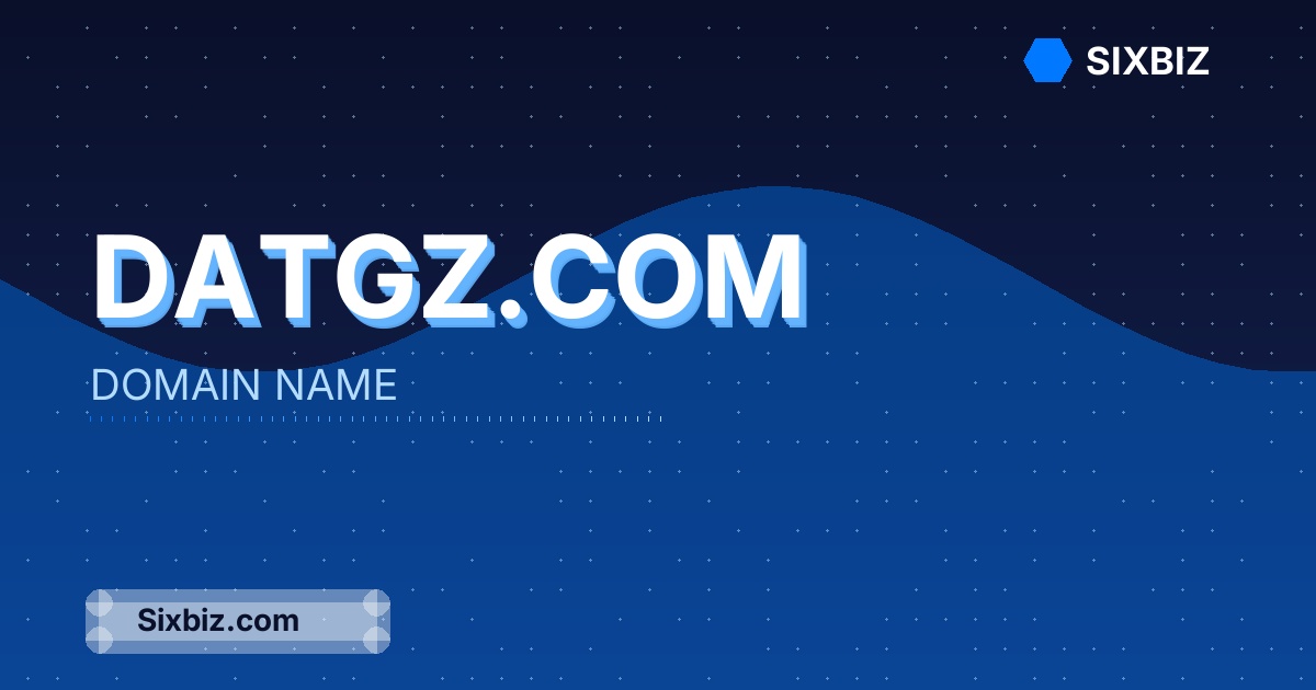 Datgz.com - Premium Domain Name For Sale