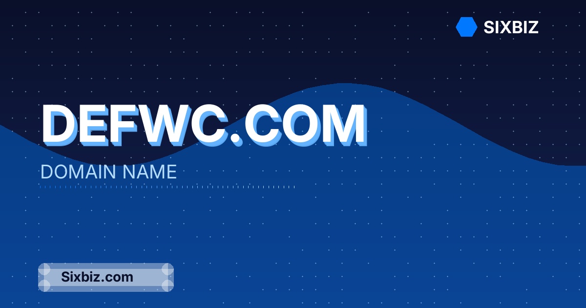 Defwc.com - Premium Domain Name For Sale