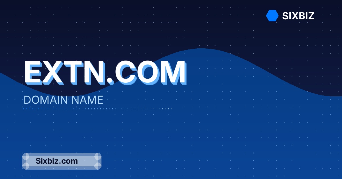 Extn.com - Premium Domain Name For Sale