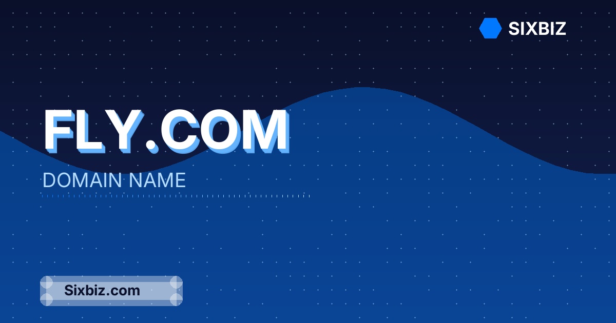 Fly.com - Premium Domain Name For Sale