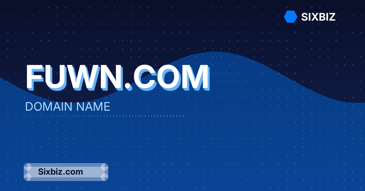 Fuwn.com - Premium Domain Name For Sale