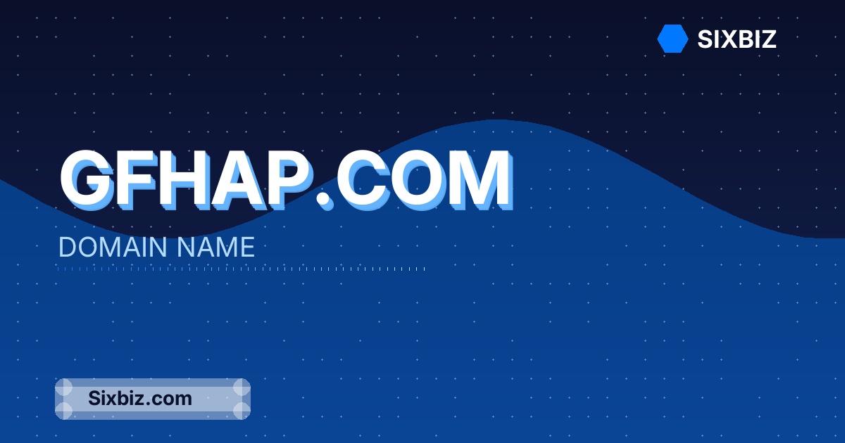 Gfhap.com - Premium Domain Name For Sale