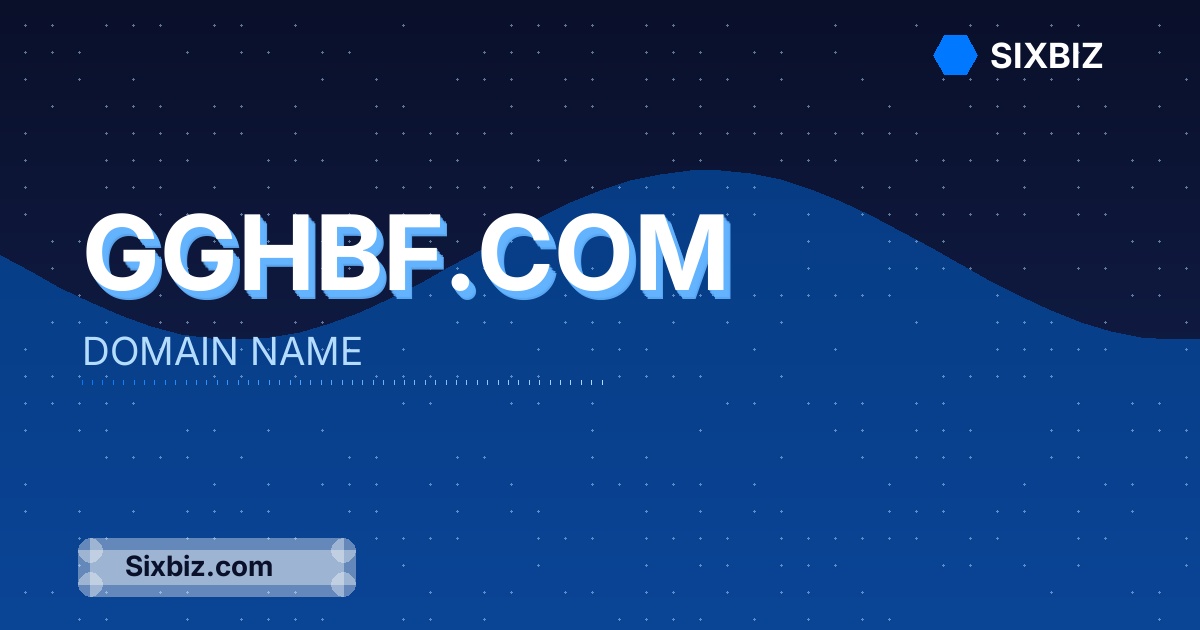 Gghbf.com - Premium Domain Name For Sale