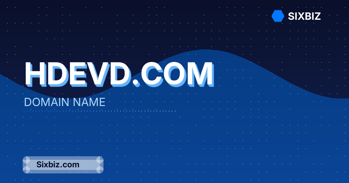 Hdevd.com - Premium Domain Name For Sale