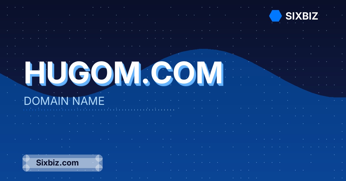 Hugom.com - Premium Domain Name For Sale