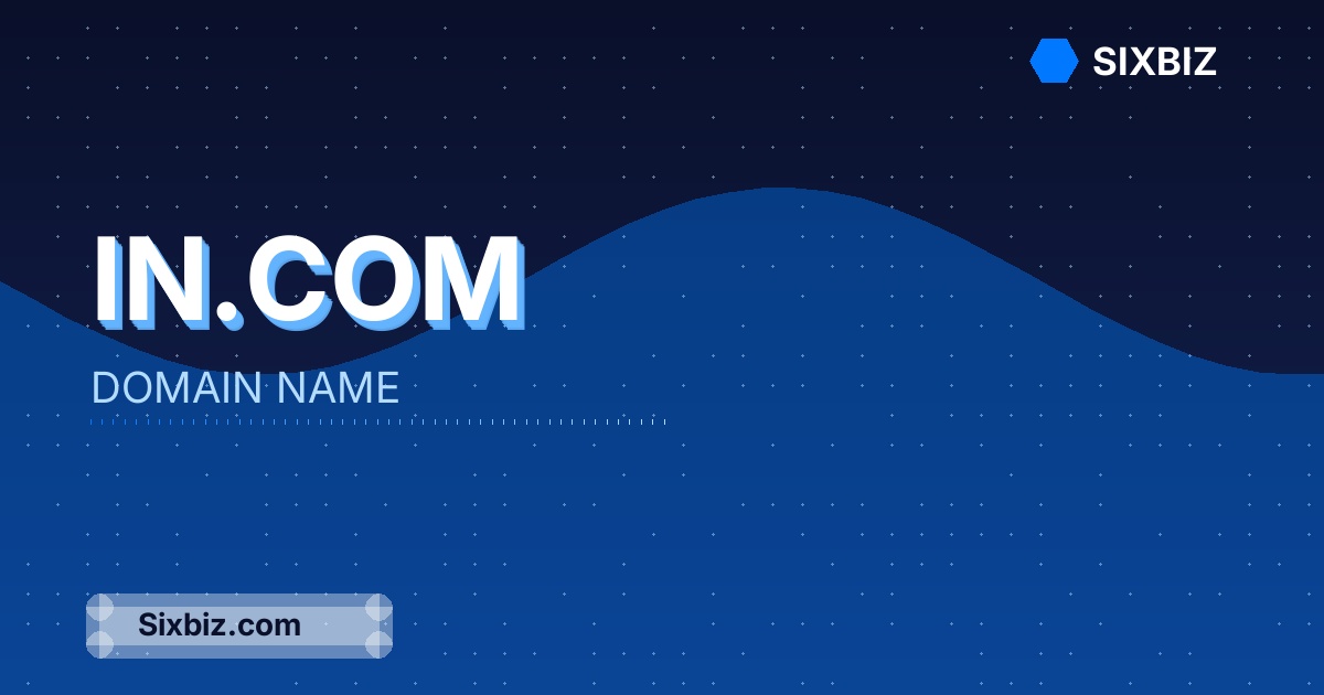 In.com - Premium Domain Name For Sale