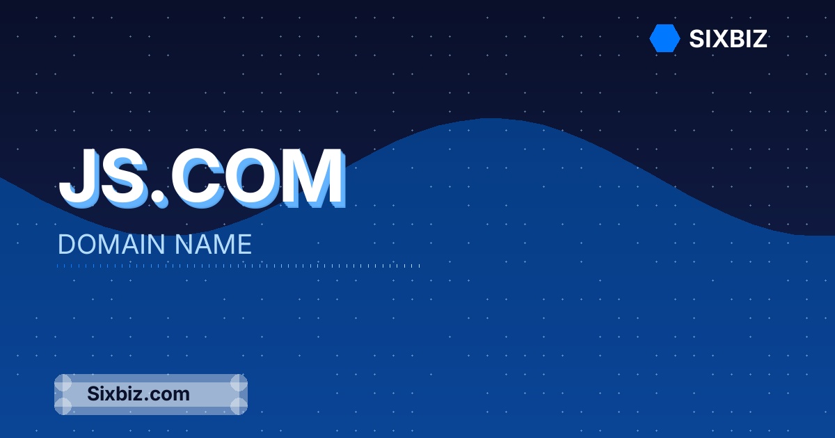 Js.com - Premium Domain Name For Sale