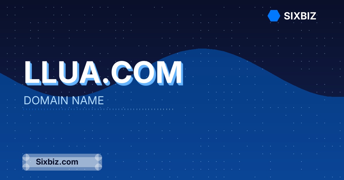 Llua.com - Premium Domain Name For Sale
