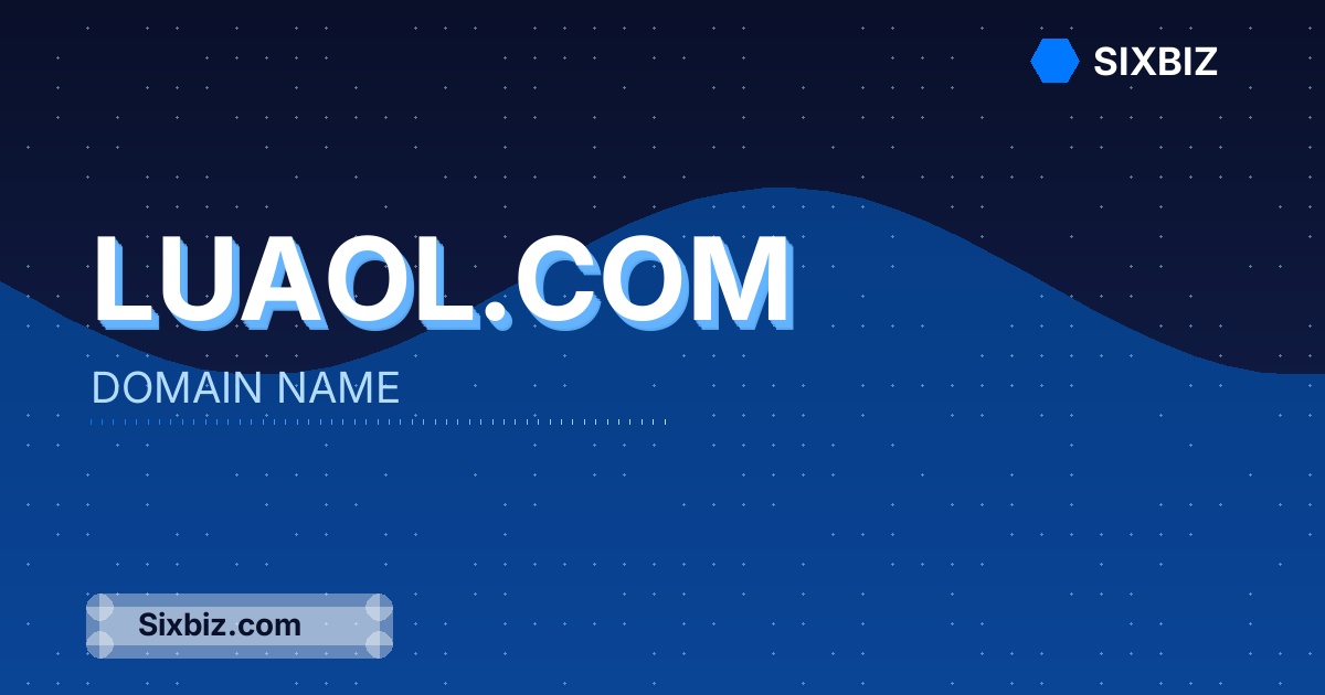 Luaol.com - Premium Domain Name For Sale