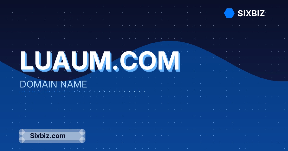 Luaum.com - Premium Domain Name For Sale