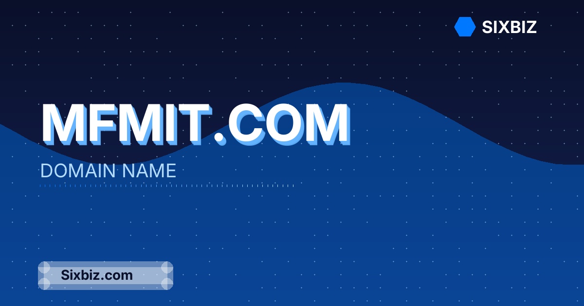 Mfmit.com - Premium Domain Name For Sale