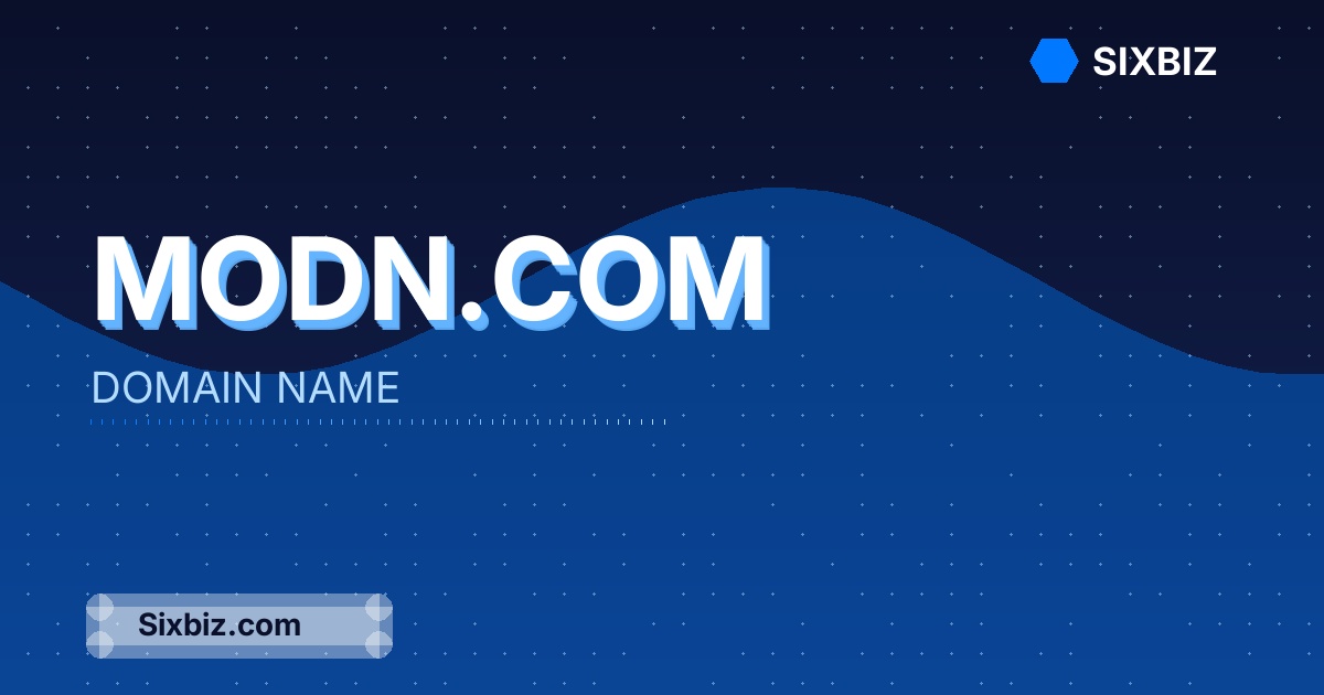 Modn.com - Premium Domain Name For Sale