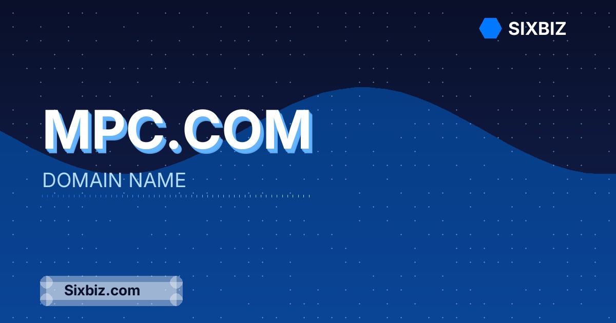 Mpc.com - Premium Domain Name For Sale