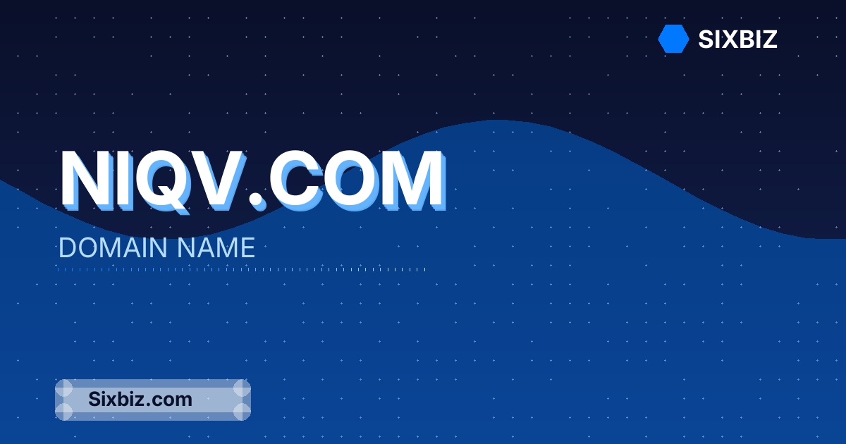 Niqv.com - Premium Domain Name For Sale