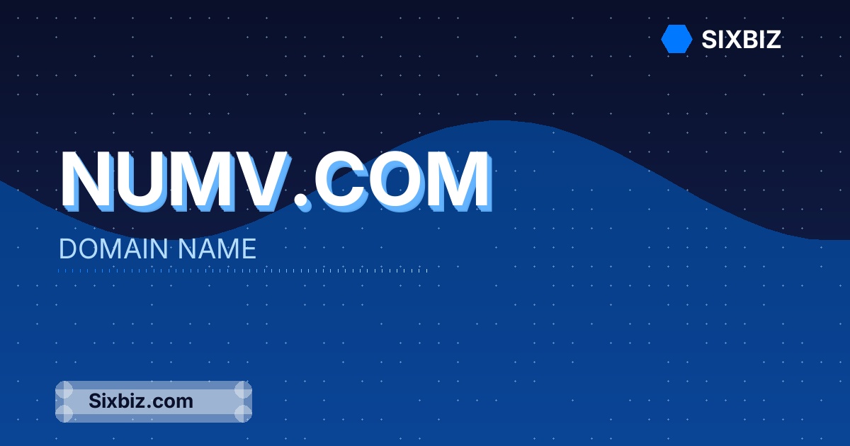 Numv.com - Premium Domain Name For Sale