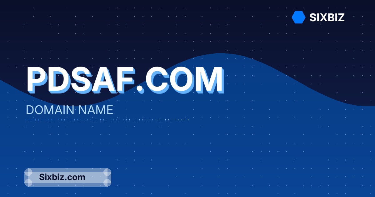 Pdsaf.com - Premium Domain Name For Sale