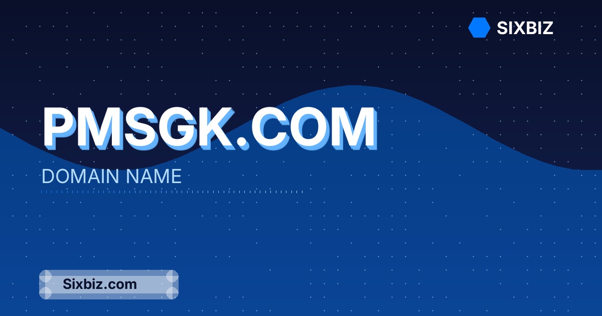 Pmsgk.com - Premium Domain Name For Sale