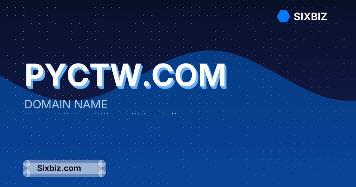 Pyctw.com - Premium Domain Name For Sale