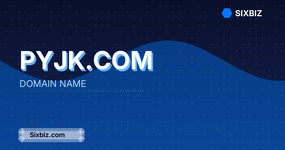 Pyjk.com - Premium Domain Name For Sale