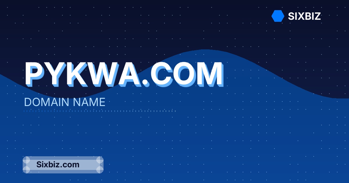 Pykwa.com - Premium Domain Name For Sale