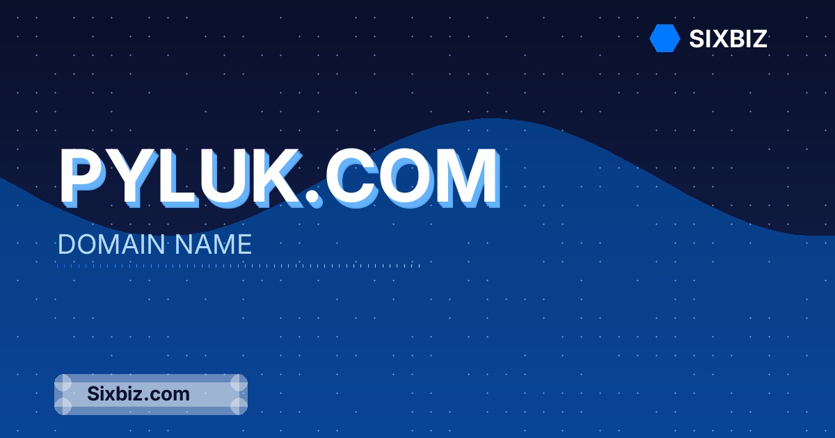 Pyluk.com - Premium Domain Name For Sale