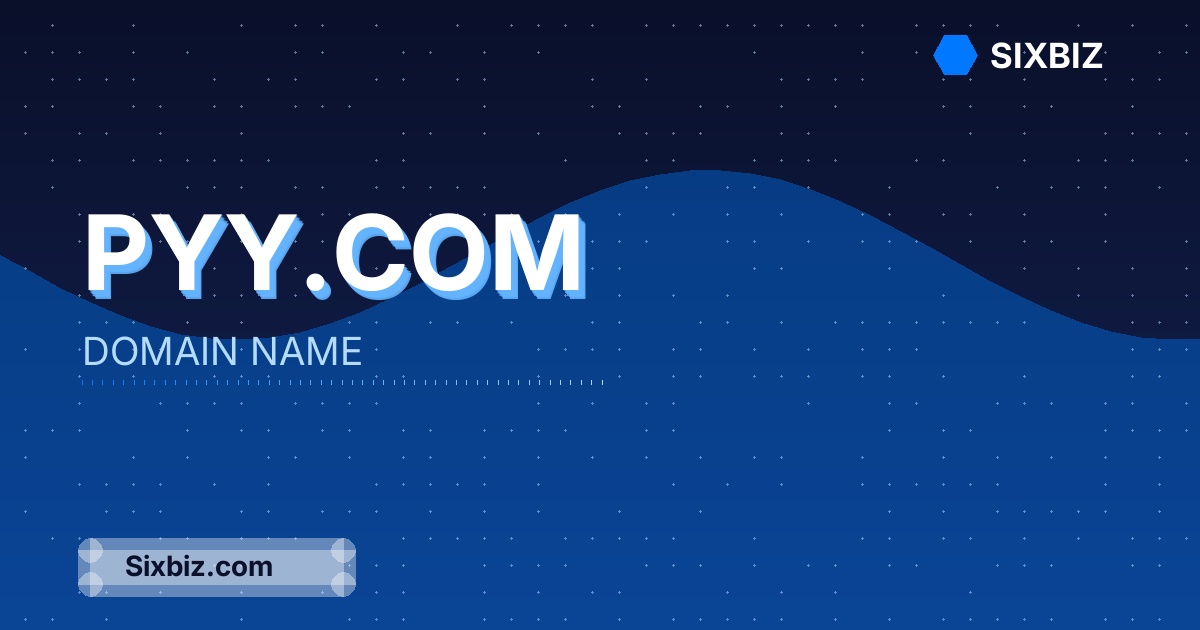 Pyy.com - Premium Domain Name For Sale