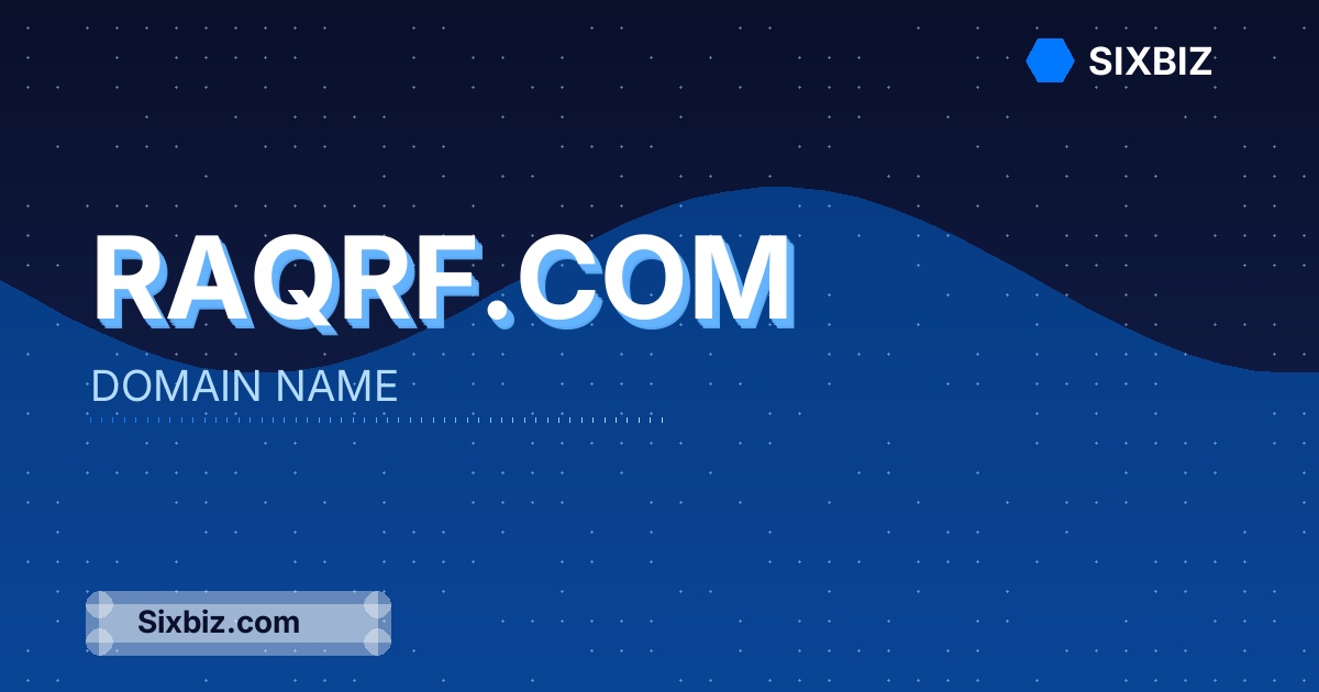 Raqrf.com - Premium Domain Name For Sale