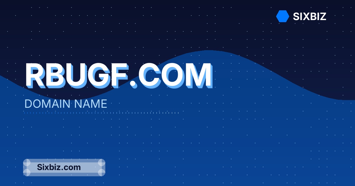 Rbugf.com - Premium Domain Name For Sale