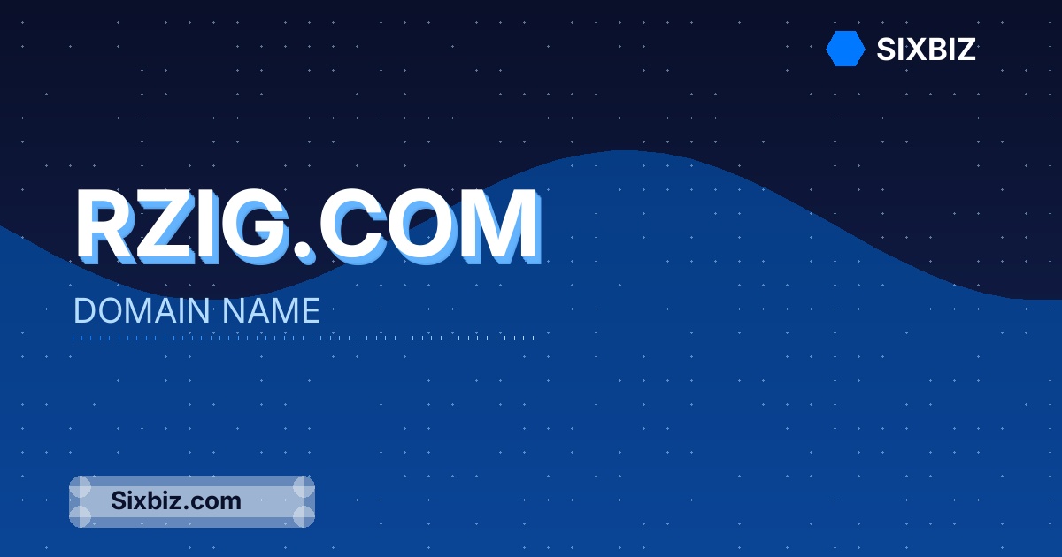 Rzig.com - Premium Domain Name For Sale