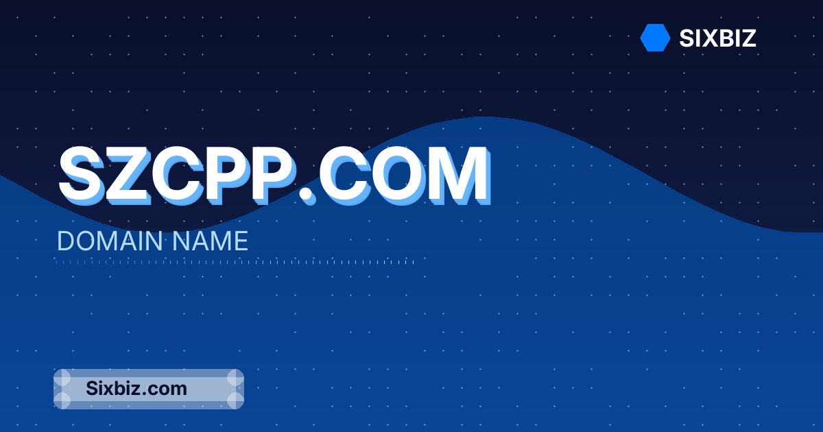 Szcpp.com - Premium Domain Name For Sale
