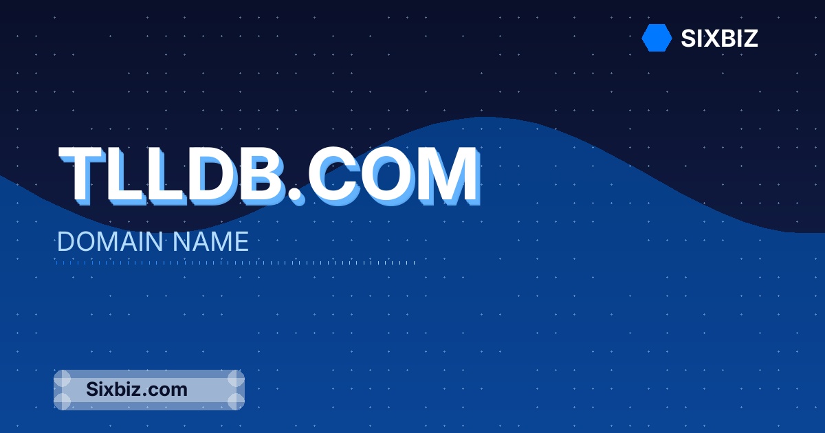 Tlldb.com - Premium Domain Name For Sale