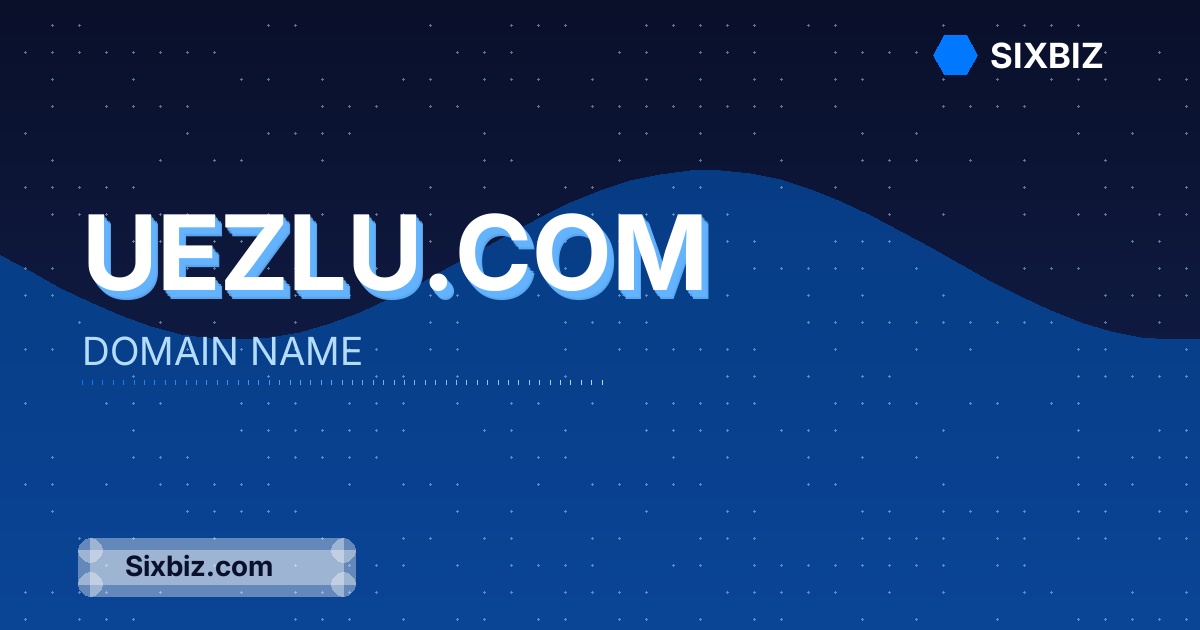 Uezlu.com - Premium Domain Name For Sale