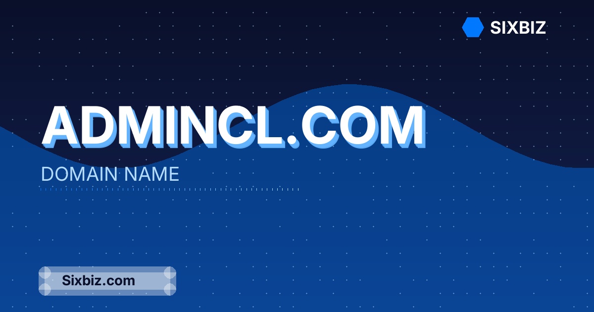 admincl.com - Premium Domain Name For Sale