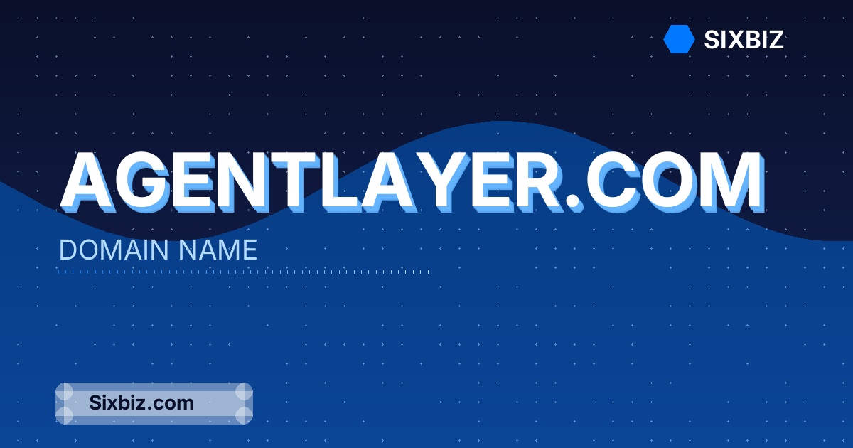 agentlayer.com - Premium Domain Name For Sale