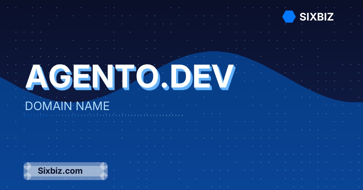 agento.dev - Premium Domain Name For Sale