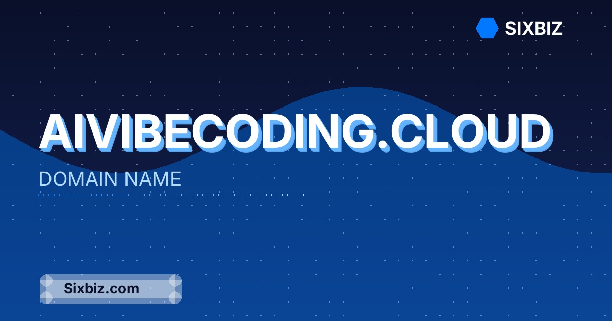 aivibecoding.cloud - Premium Domain Name For Sale