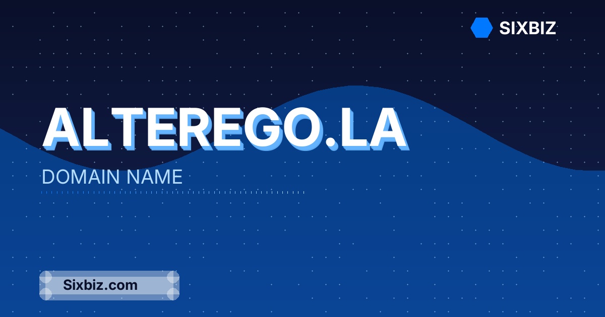 alterego.la - Premium Domain Name For Sale