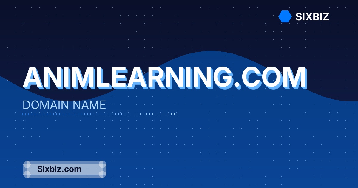 animlearning.com - Premium Domain Name For Sale