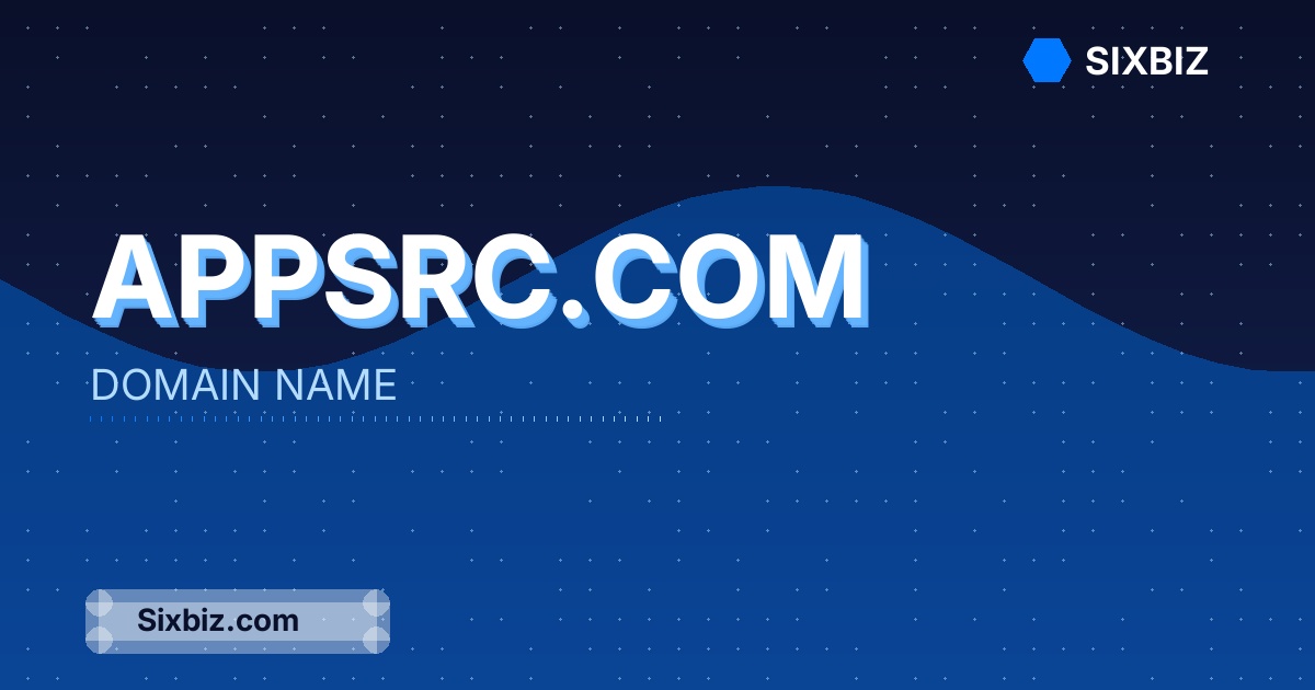 appsrc.com - Premium Domain Name For Sale