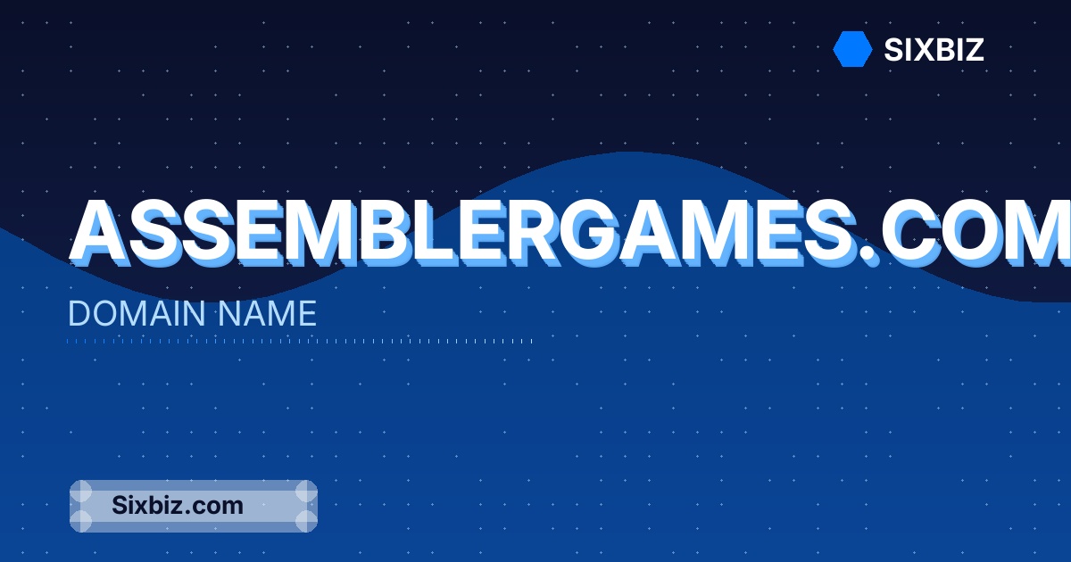 assemblergames.com - Premium Domain Name For Sale