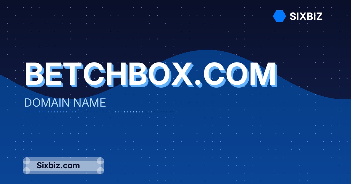 betchbox.com - Premium Domain Name For Sale