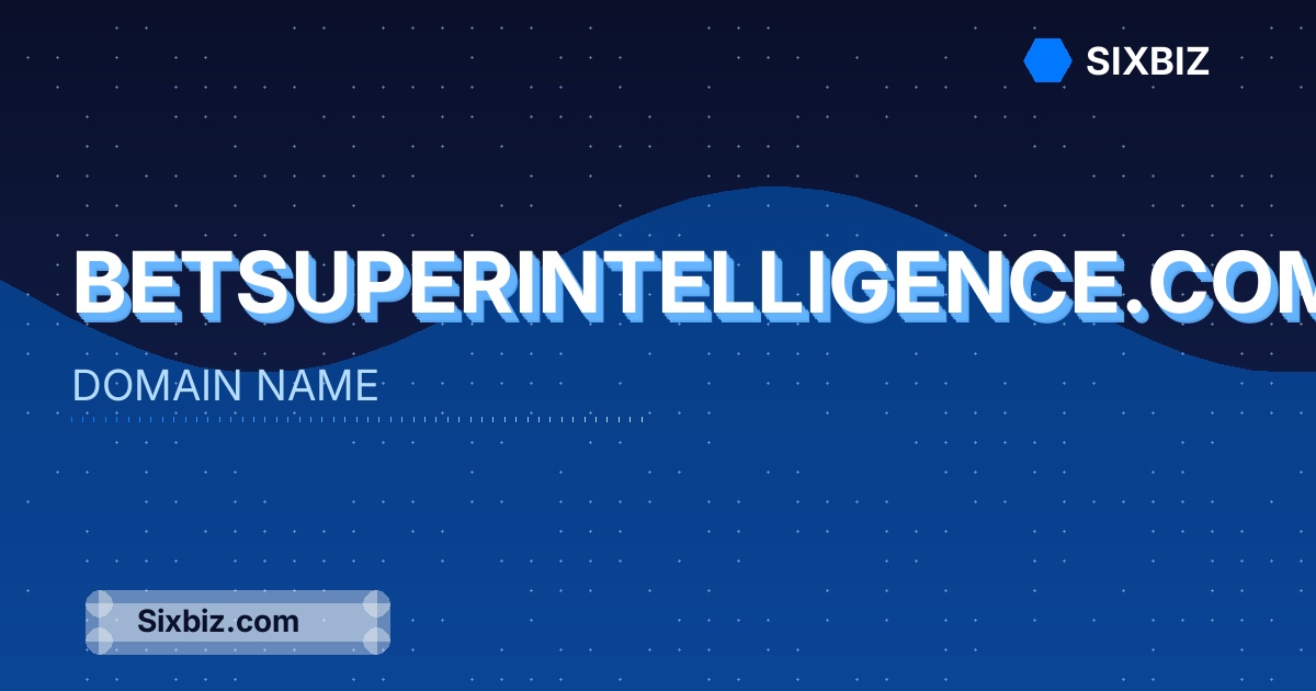 betsuperintelligence.com - Premium Domain Name For Sale