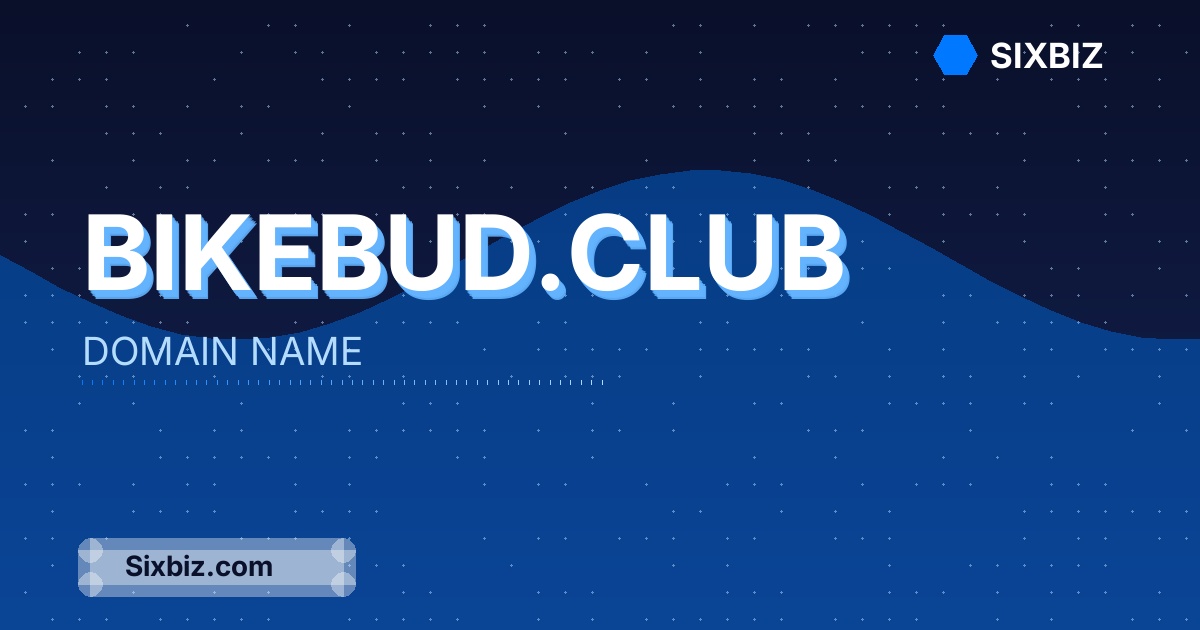 bikebud.club - Premium Domain Name For Sale