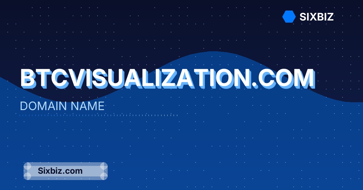 btcvisualization.com - Premium Domain Name For Sale
